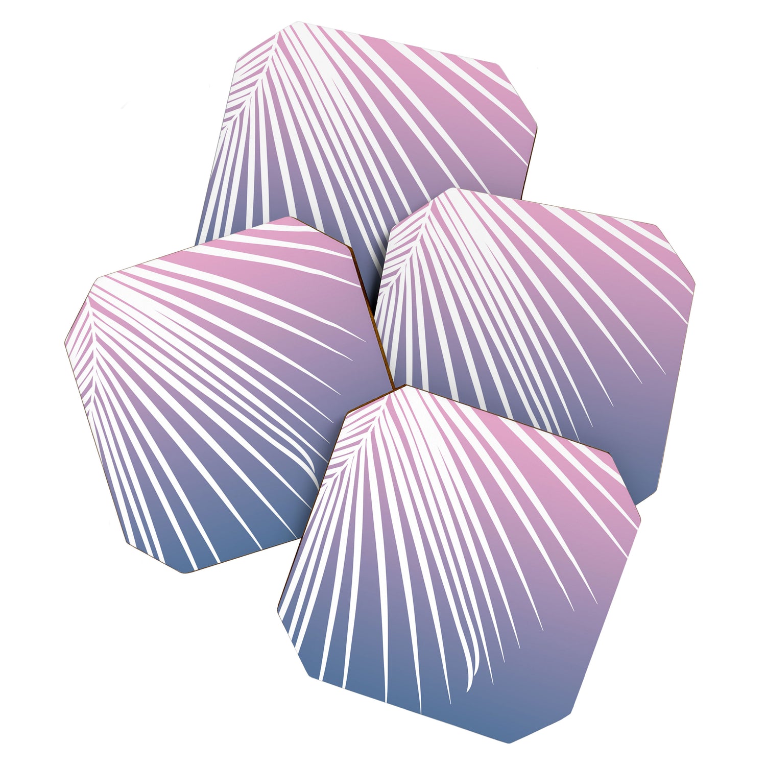 Pastel Palm 01 Coaster Gallery Image 1