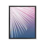 Pastel Palm 01 Framed Canvas Print Gallery Image 8