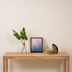 Pastel Palm 01 Framed Canvas Print Gallery Image 4