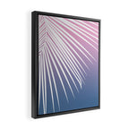 Pastel Palm 01 Framed Canvas Print Gallery Image 2
