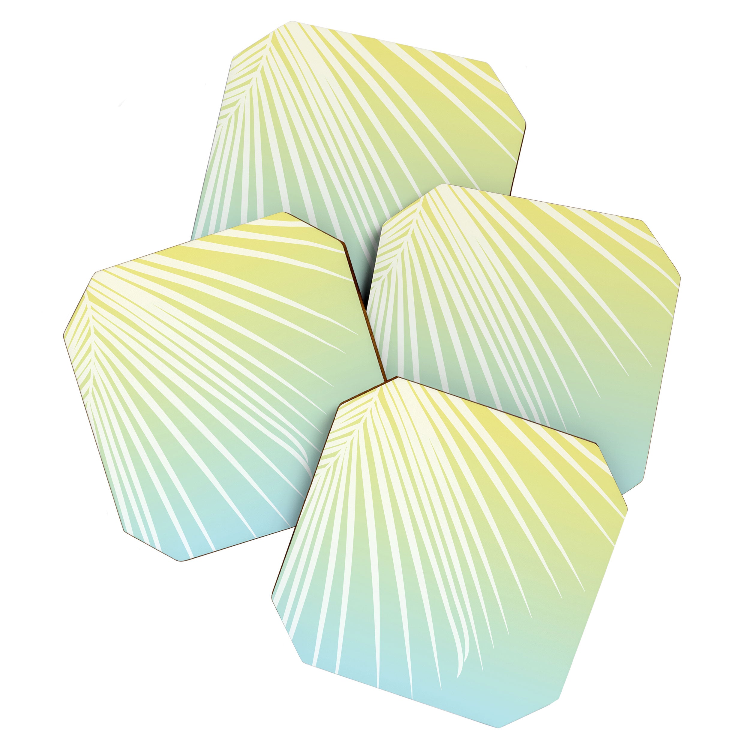 Pastel Palm 03 Coaster Gallery Image 1