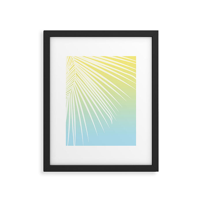 Pastel Palm 03 Framed Art Print Gallery Image 1