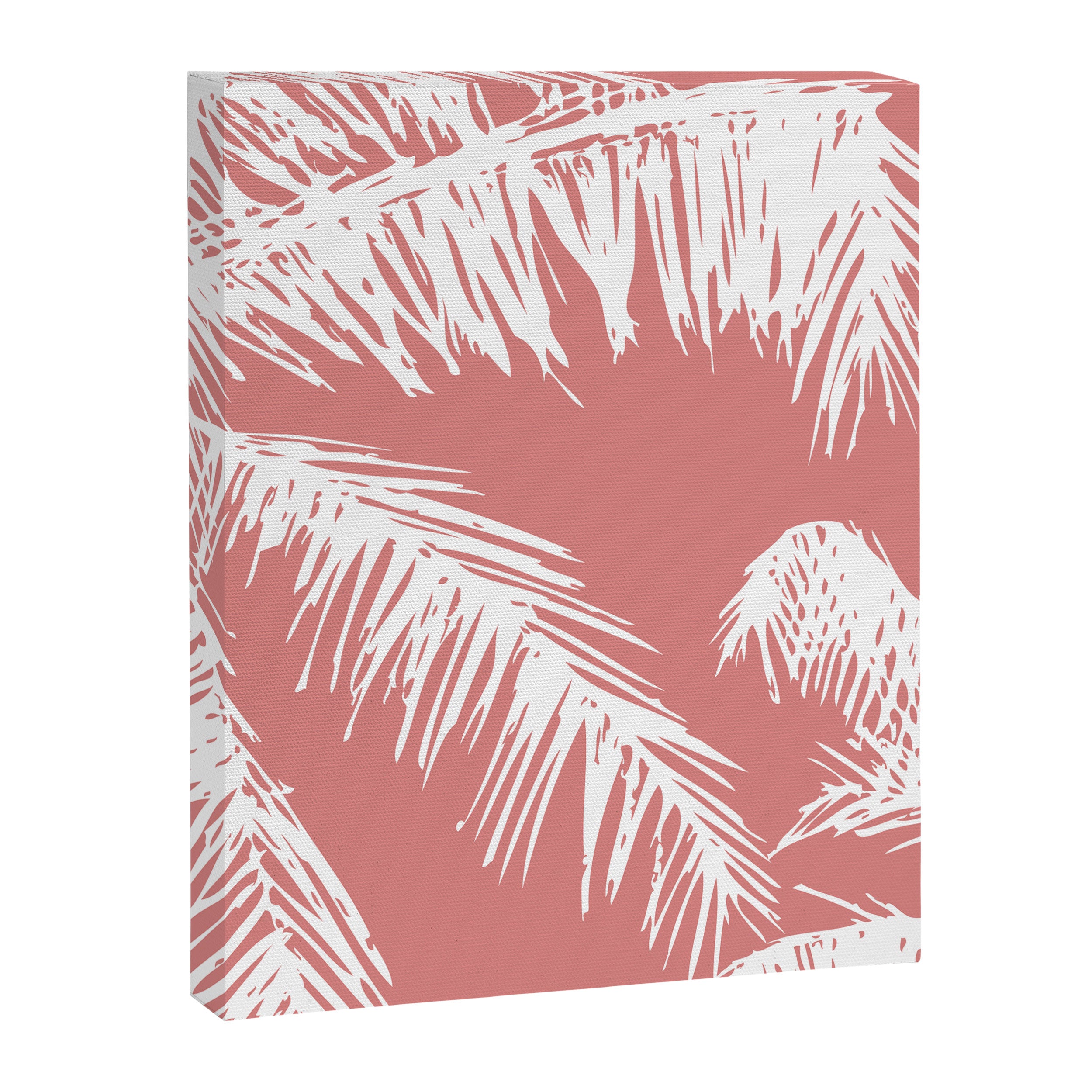 Pink Palm Tree Canvas Print Gallery Image 6
