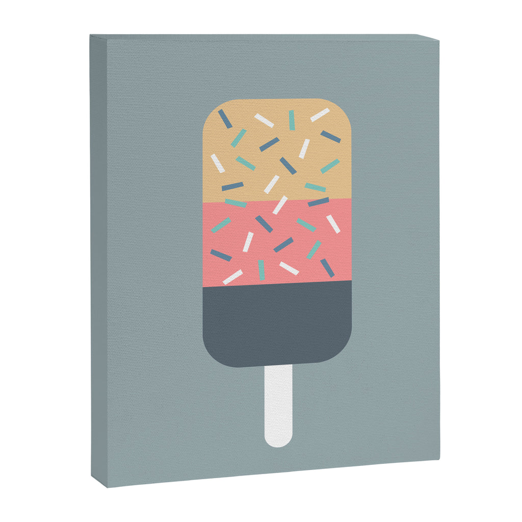 Popsicle (Blue) Canvas Print Gallery Image 8