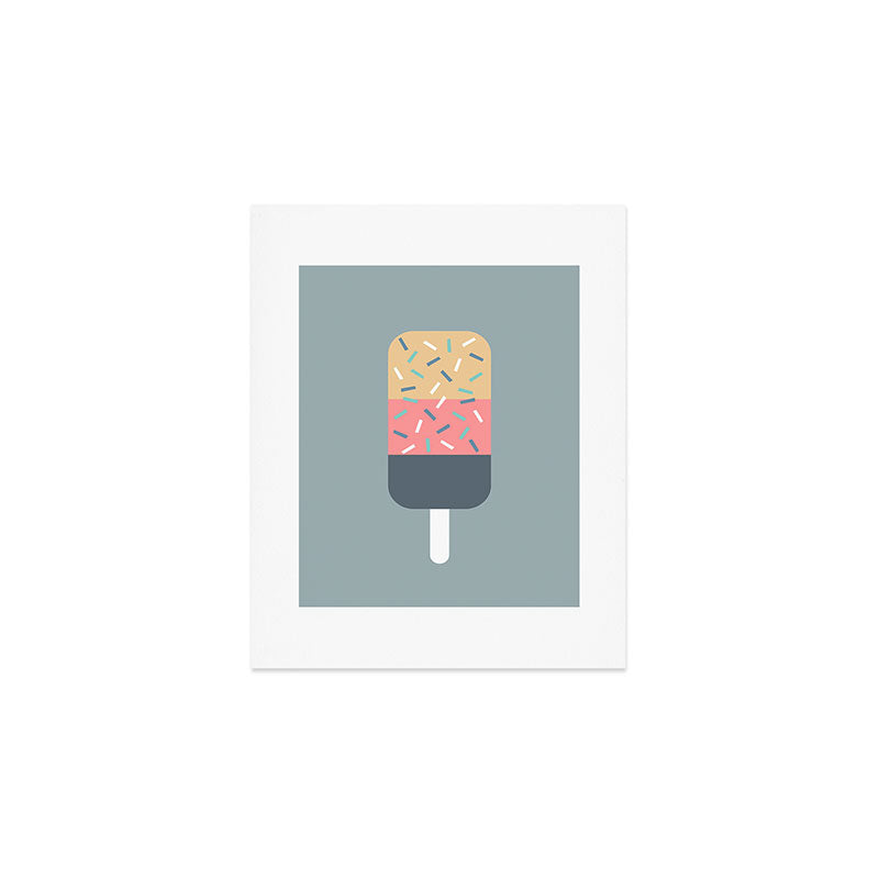 Popsicle (Blue) Art Print Gallery Image 1