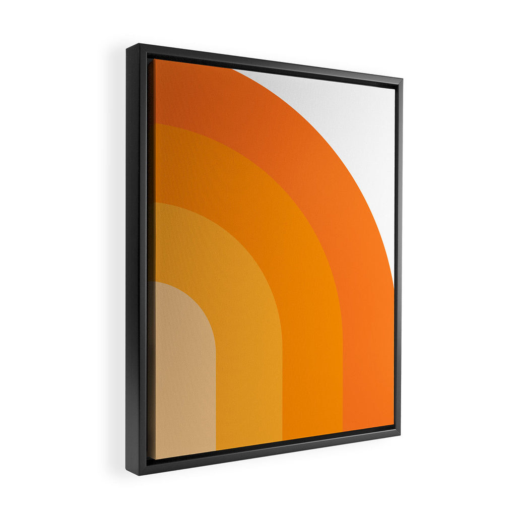 Retro 02 Framed Canvas Print Gallery Image 2