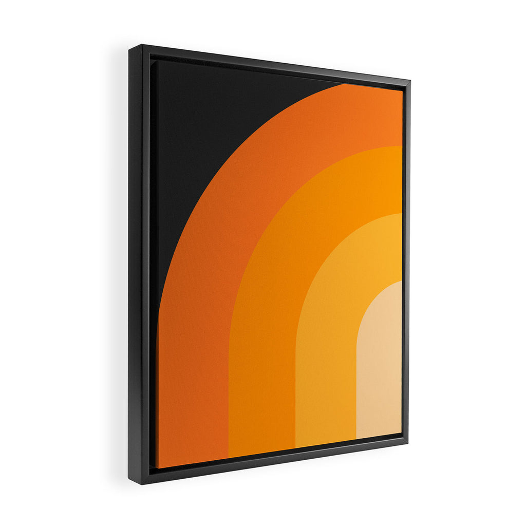 Retro 03 Framed Canvas Print Gallery Image 2