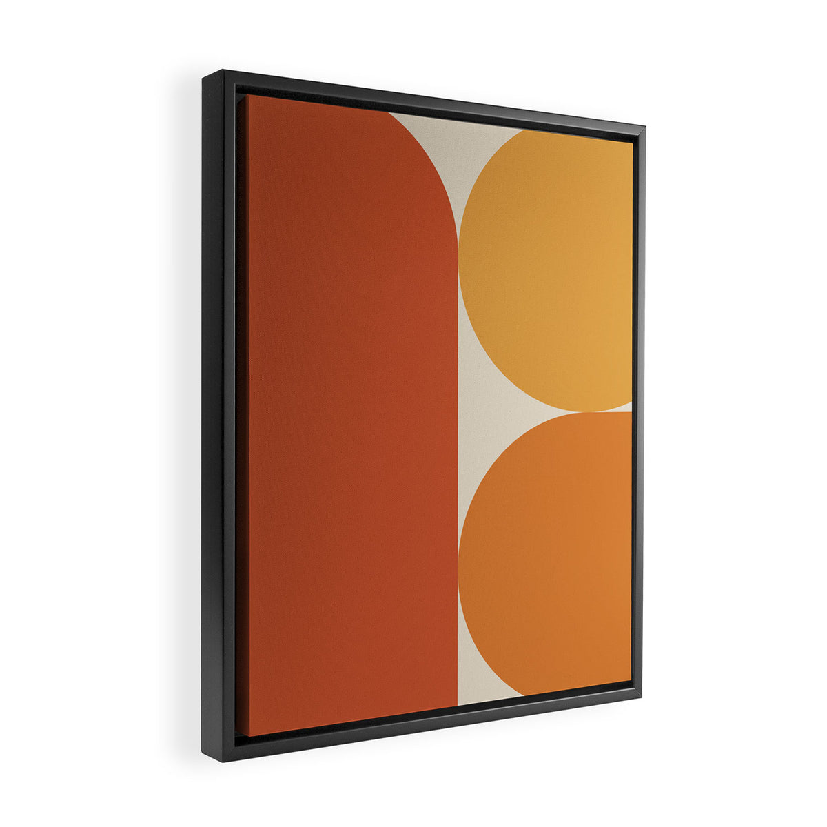 Retro 07A Framed Canvas Print Gallery Image 2