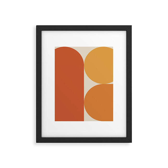 Retro 07A Framed Art Print Gallery Image 1