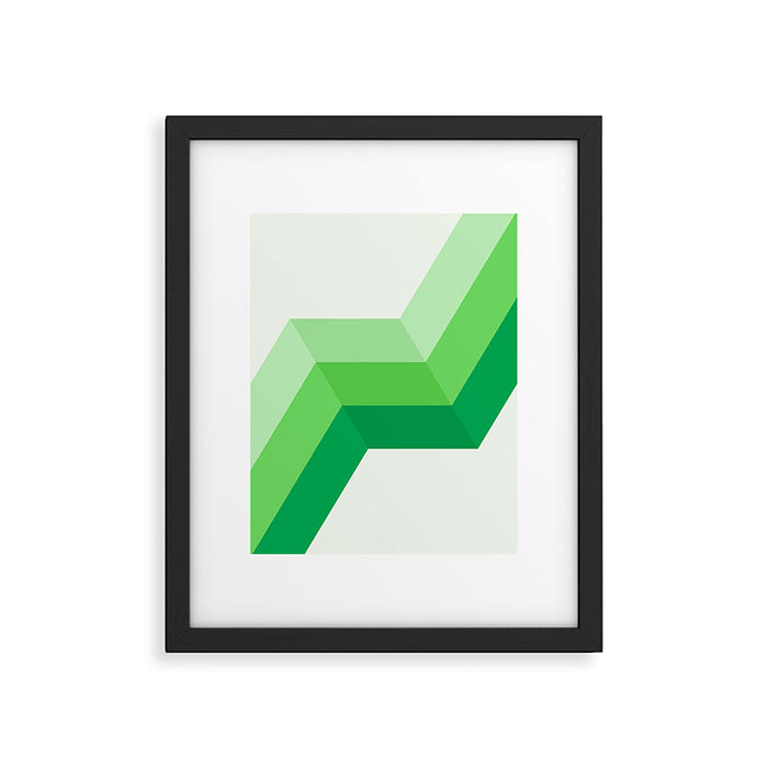 Retro 09D Framed Art Print Gallery Image 1