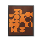 Retro 10A Framed Canvas Print Gallery Image 6
