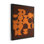 Retro 10A Framed Canvas Print Gallery Image 2