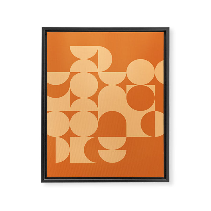 Retro 10B Framed Canvas Print Gallery Image 1