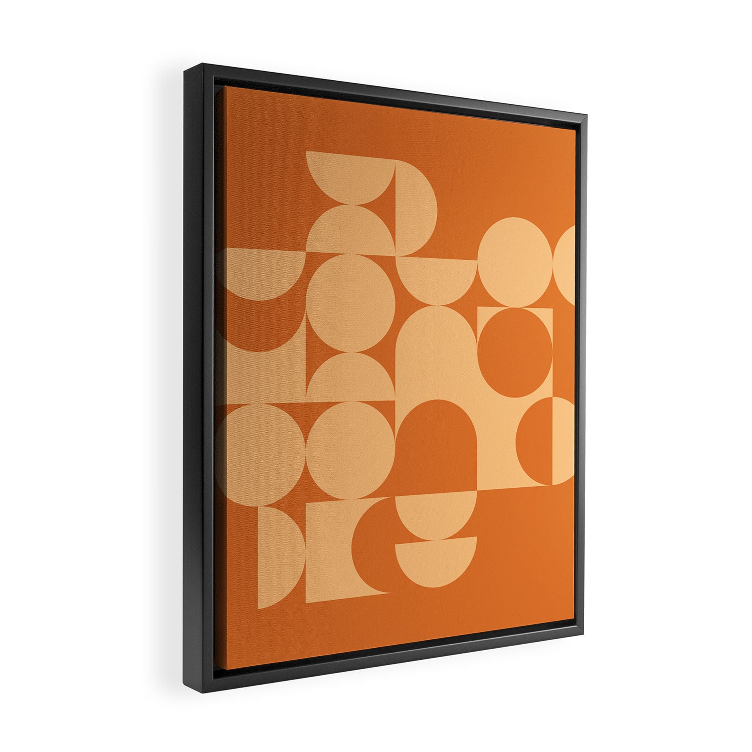 Retro 10B Framed Canvas Print Gallery Image 2