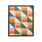 Retro 11D Framed Canvas Print Gallery Image 8
