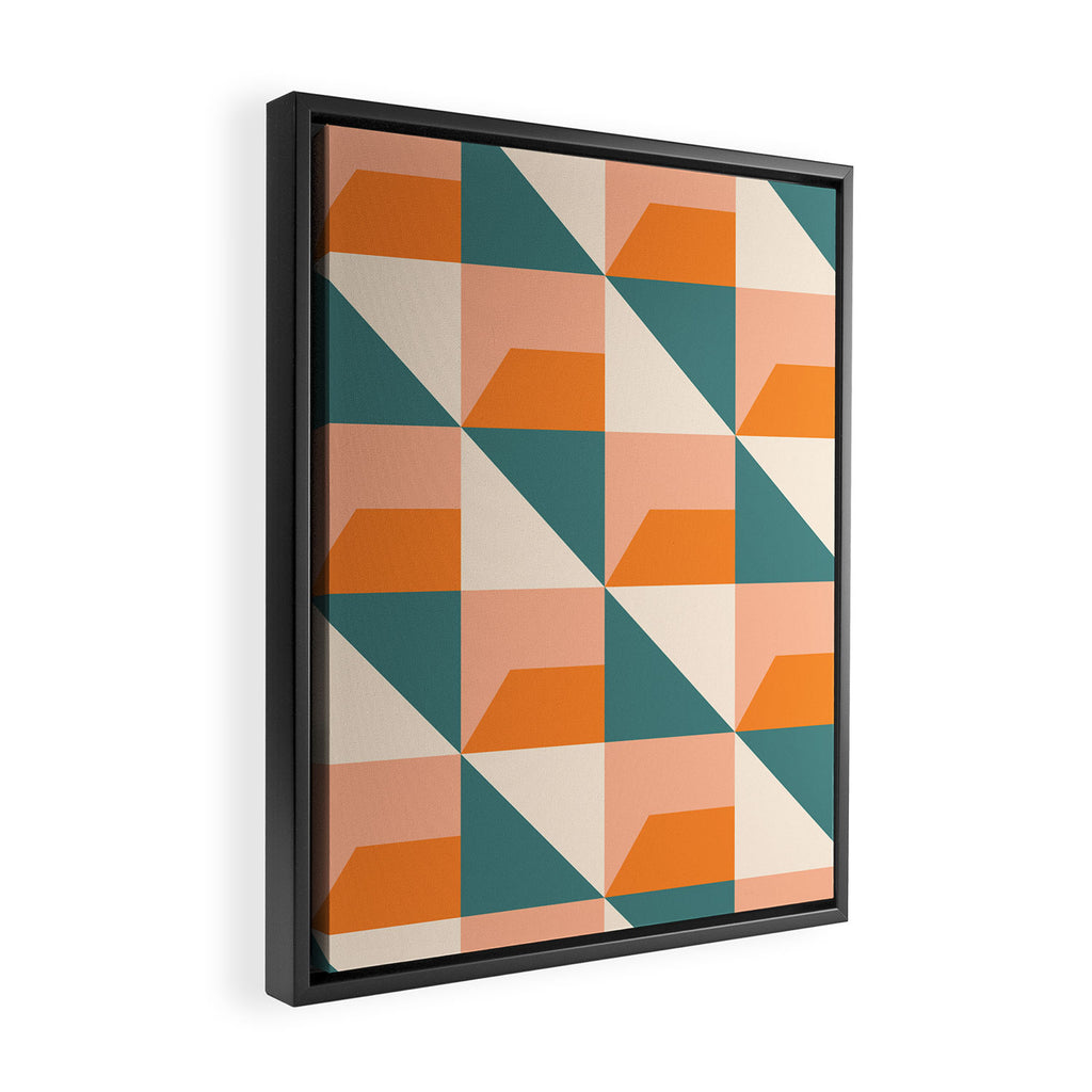 Retro 11D Framed Canvas Print Gallery Image 2