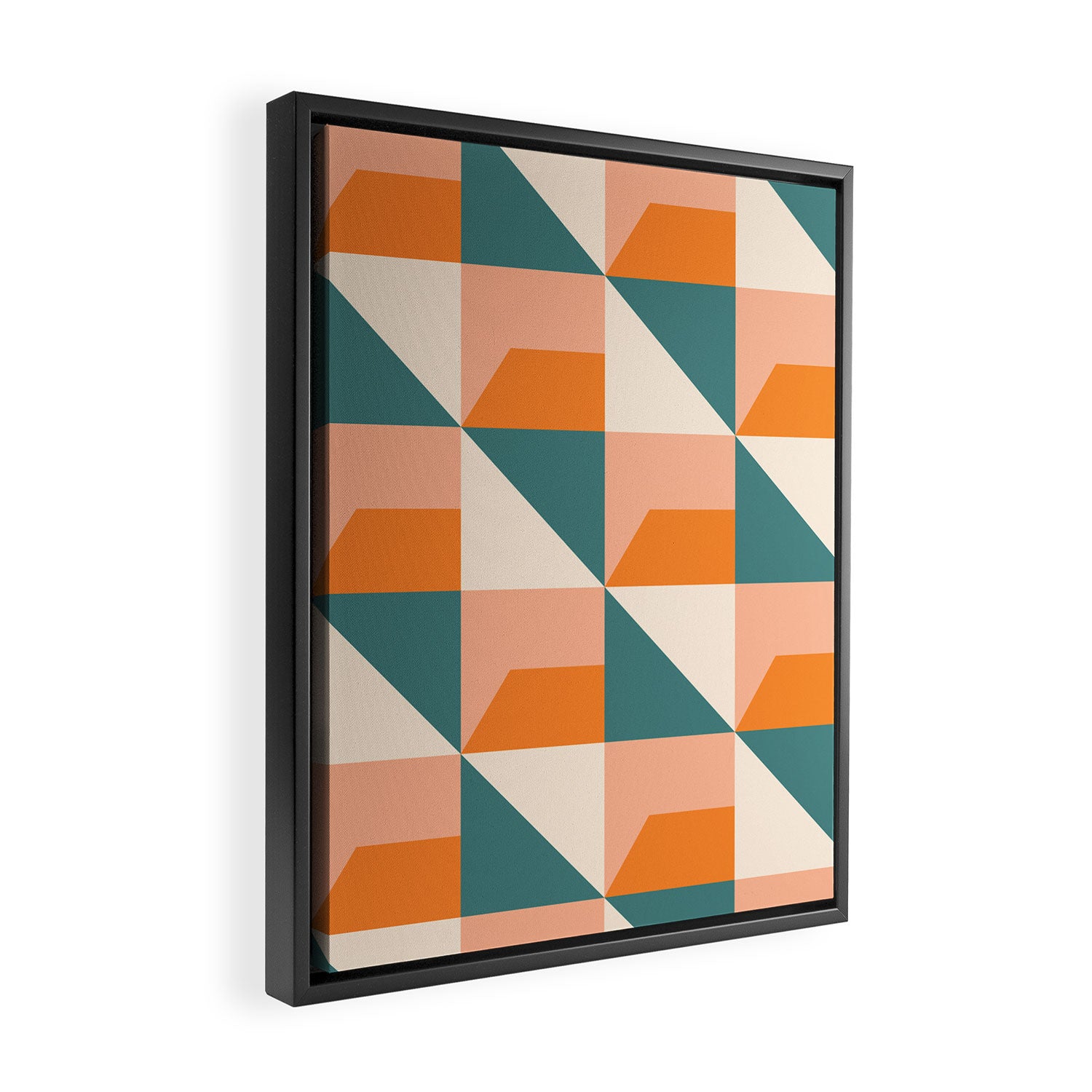 Retro 11D Framed Canvas Print Gallery Image 2