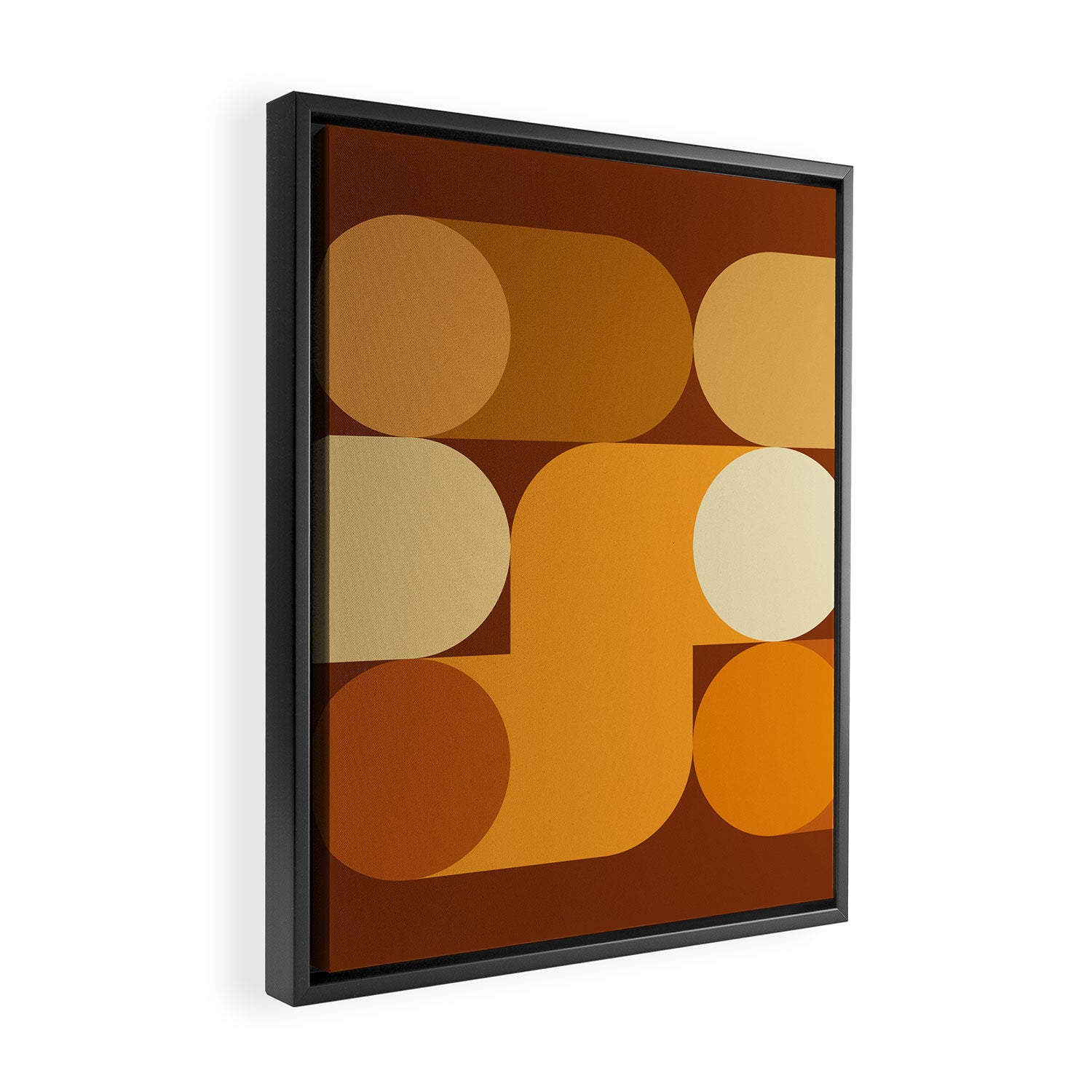 Retro 12D Framed Canvas Print Gallery Image 2