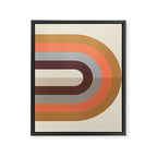 Retro 14A Framed Canvas Print Gallery Image 6