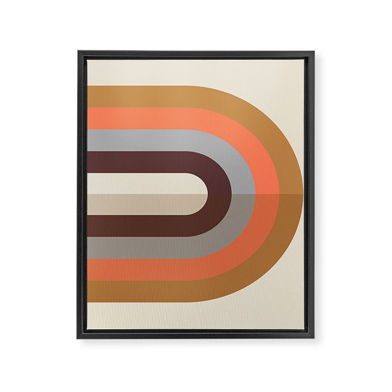 Retro 14A Framed Canvas Print Gallery Image 6