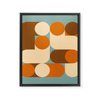 Retro 17A Framed Canvas Print Gallery Image 6