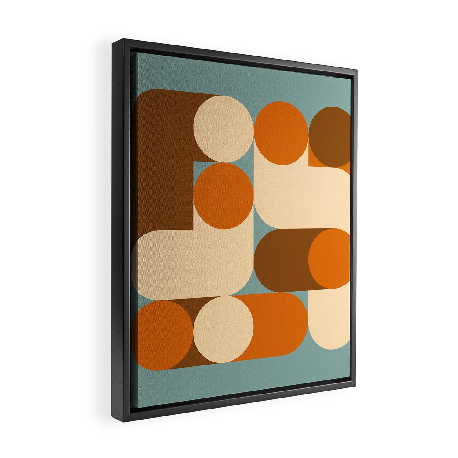 Retro 17A Framed Canvas Print Gallery Image 2