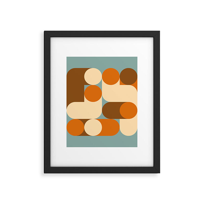 Retro 17A Framed Art Print Gallery Image 5