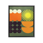 Retro 18A Framed Canvas Print Gallery Image 6