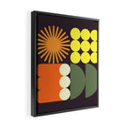 Retro 18B Framed Canvas Print Gallery Image 2