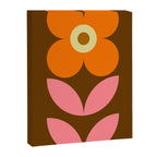 Retro Flower 10A Canvas Print Gallery Image 8