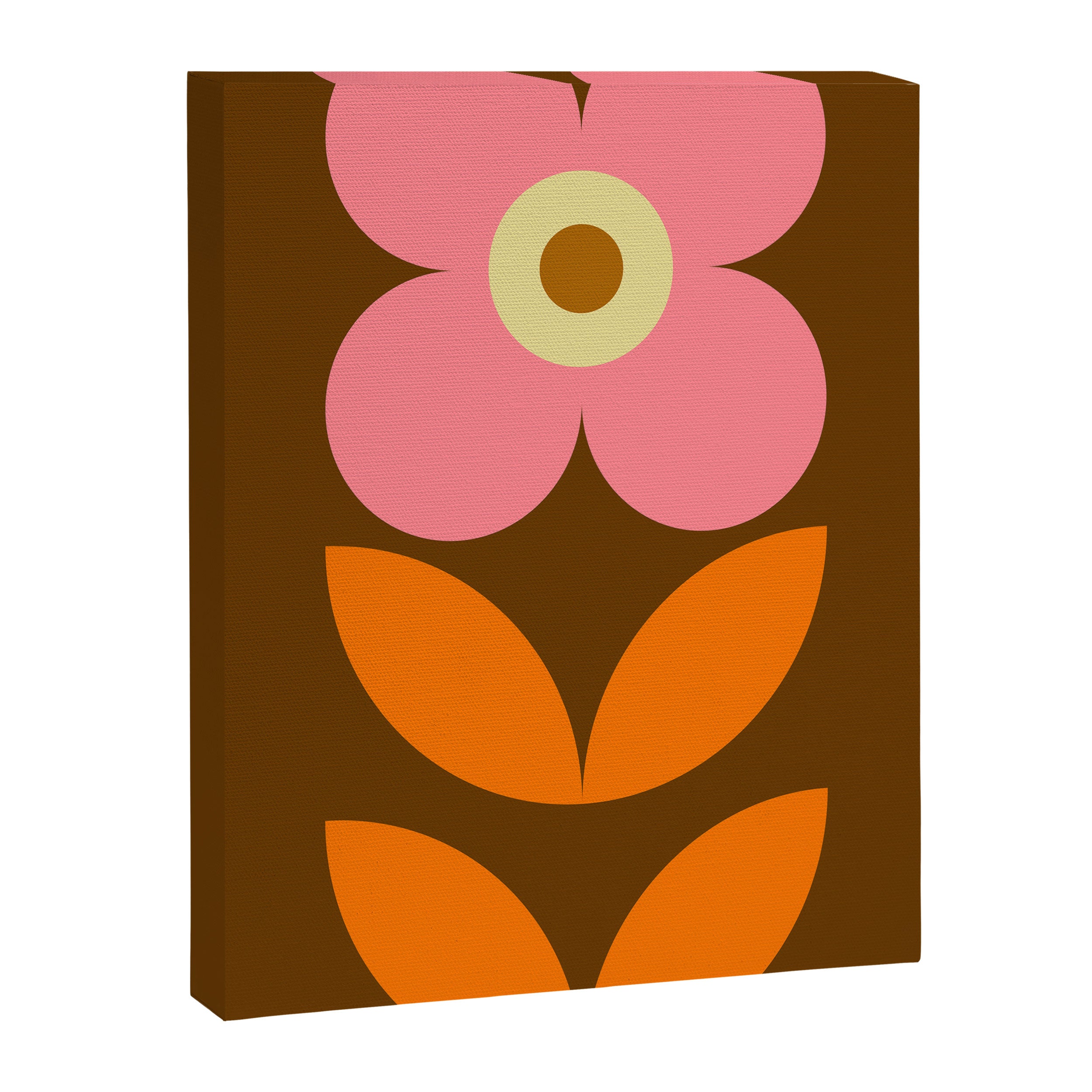 Retro Flower 10B Canvas Print Gallery Image 8