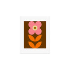 Retro Flower 10B Art Print Gallery Image 1