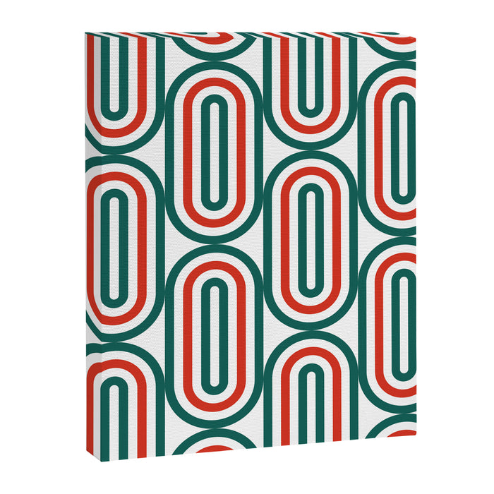 Retro Holiday 01A Canvas Print Gallery Image 1