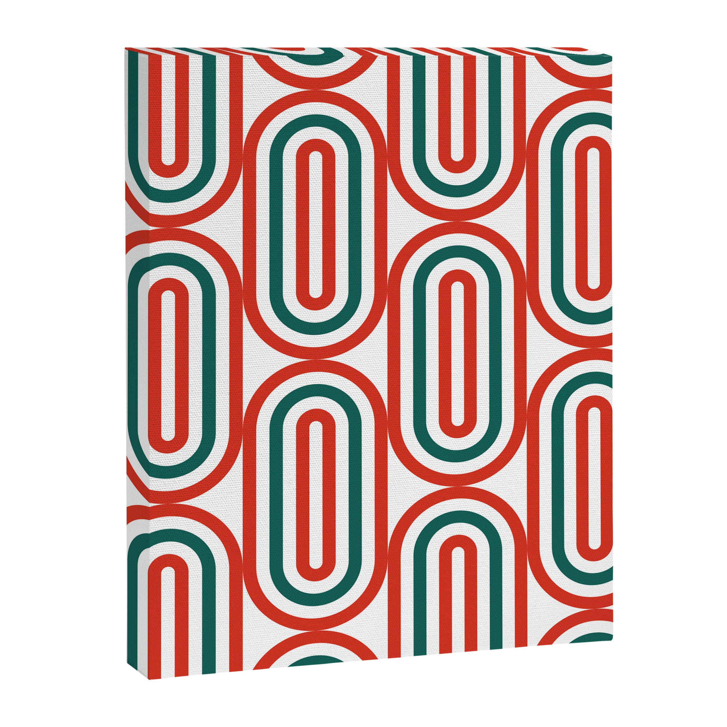 Retro Holiday 01B Canvas Print Gallery Image 8