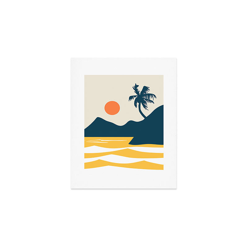 Retro Landscape 02B Art Print Gallery Image 1
