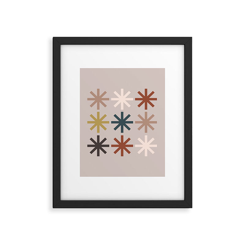 Snowflake 04 Framed Art Print Gallery Image 5