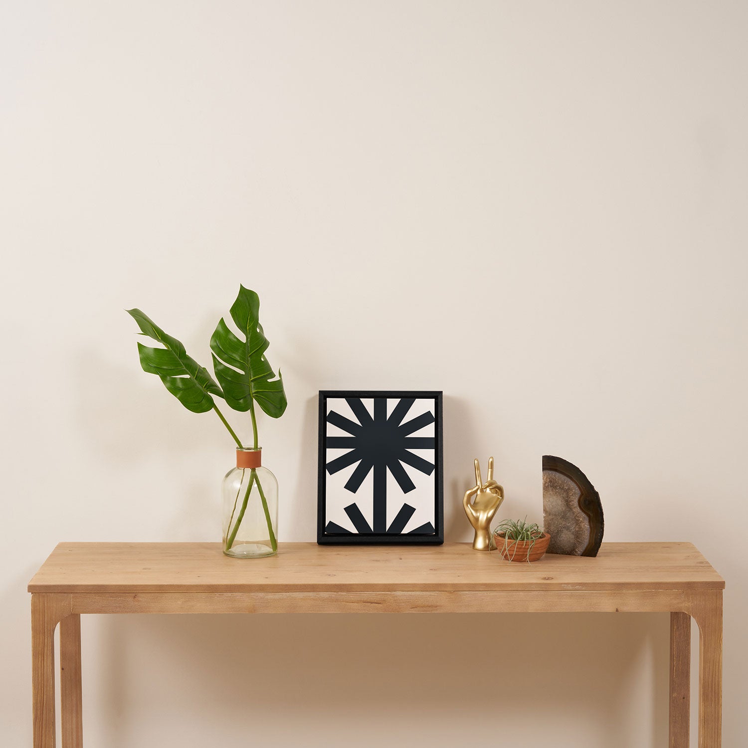 Spring (White) Framed Canvas Print Gallery Image 4