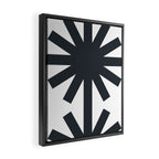 Spring (White) Framed Canvas Print Gallery Image 2