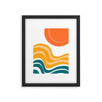Sun Dunes 03 Framed Art Print Gallery Image 6