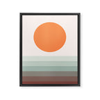 Sunseeker 16 Landscape Framed Canvas Print Gallery Image 8
