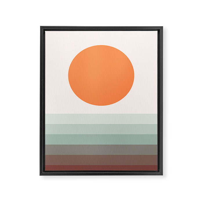 Sunseeker 16 Landscape Framed Canvas Print Gallery Image 1