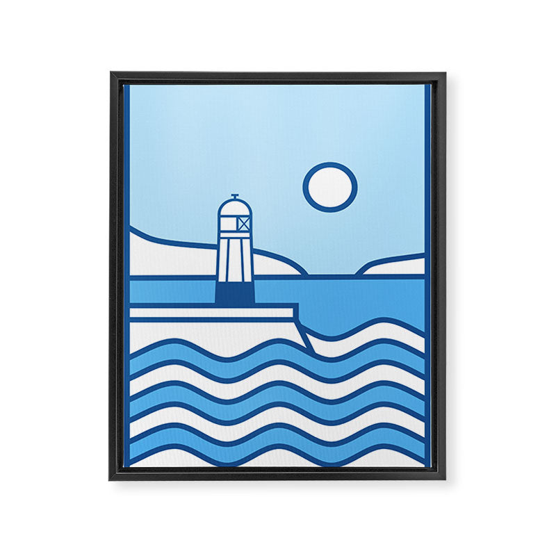 The Lighthouse Framed Canvas Print Gallery Image 6