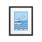 The Lighthouse Framed Art Print Gallery Image 5