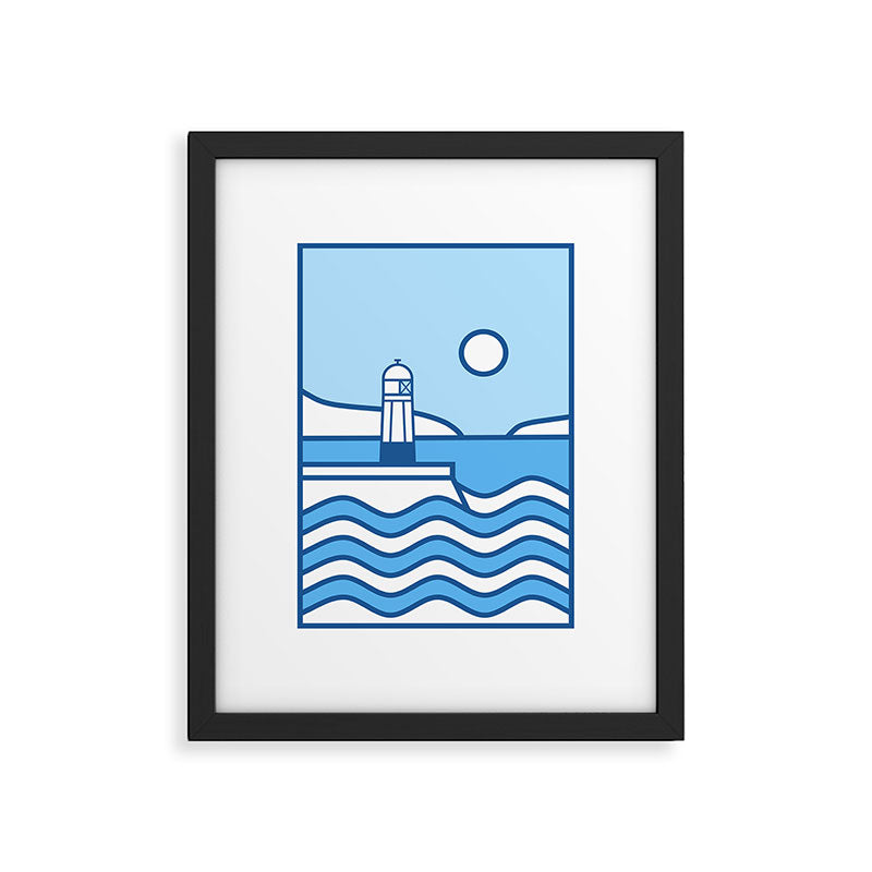 The Lighthouse Framed Art Print Gallery Image 5