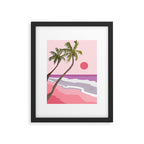 Tropical Landscape 01 Framed Art Print Gallery Image 4