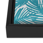 Tropical Pattern 02A Framed Canvas Print Gallery Image 3