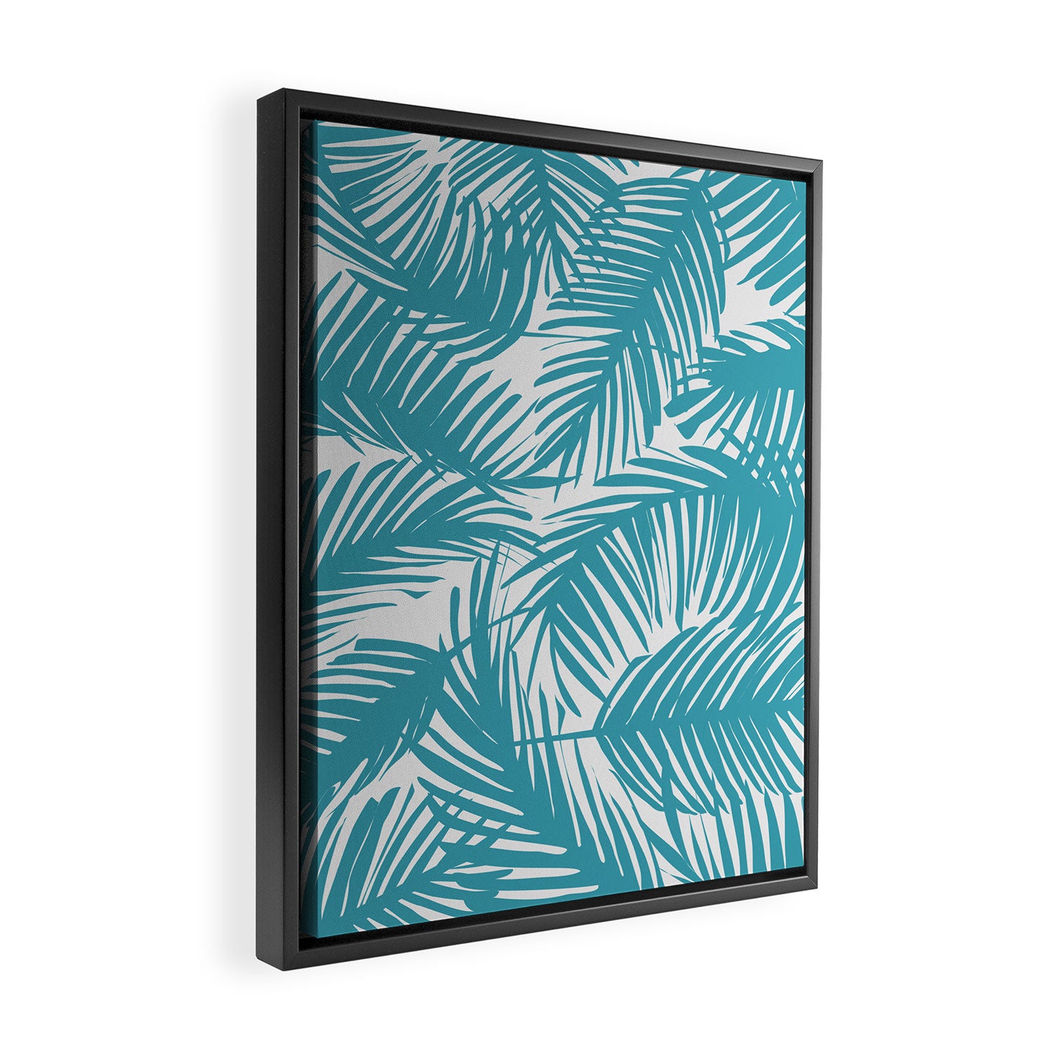 Tropical Pattern 02A Framed Canvas Print Gallery Image 2