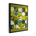 Vintage Geometric 01D Framed Canvas Print Gallery Image 2