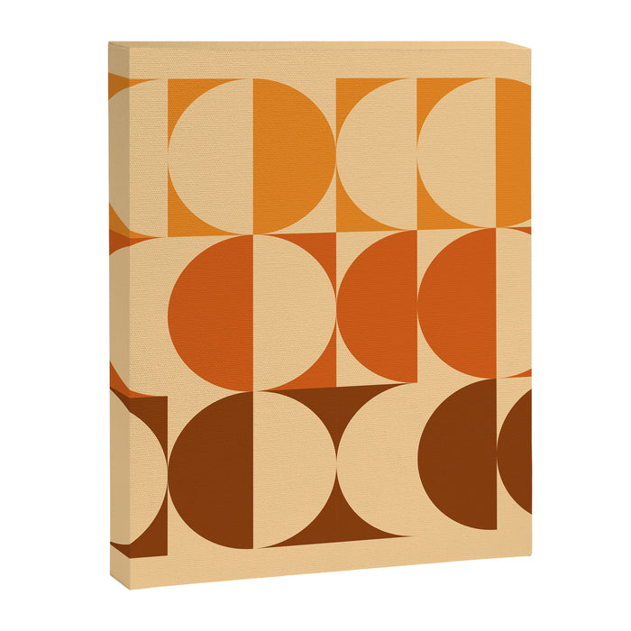 Vintage Geometric 03A Canvas Print Gallery Image 1