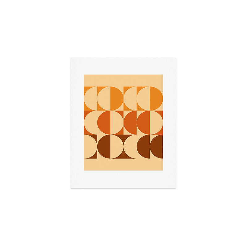 Vintage Geometric 03A Art Print Gallery Image 1